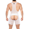 Barcode Berlin Body Backless Krish Blanc-Bleu